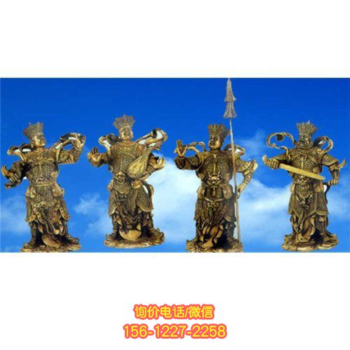 鑄銅雕塑，裝點園林寺廟