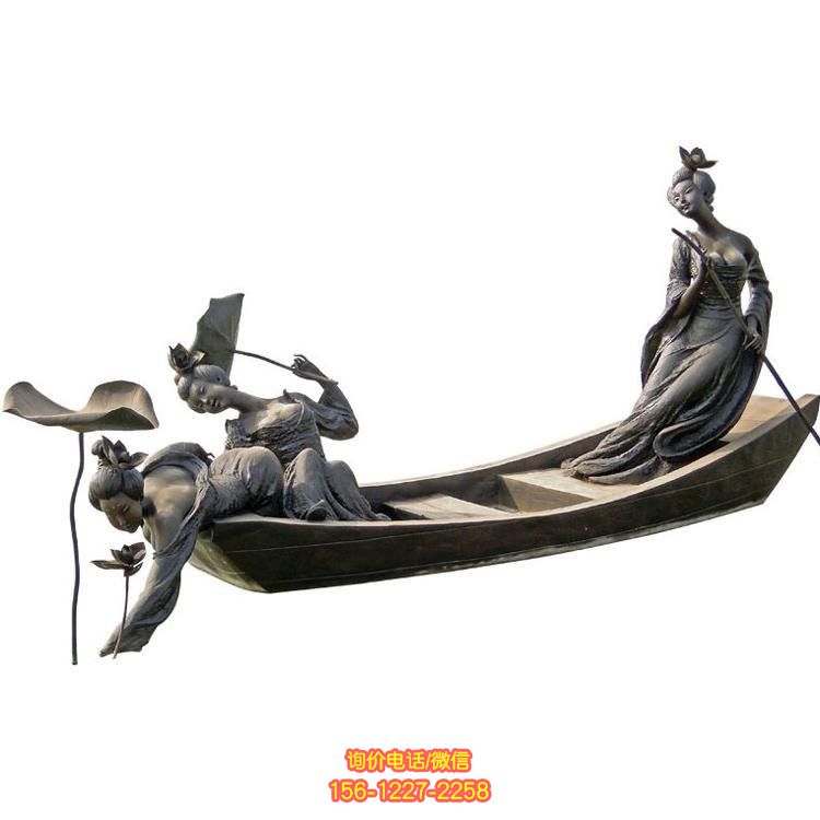 玻璃鋼人物雕塑：為景區園林增添精彩景觀