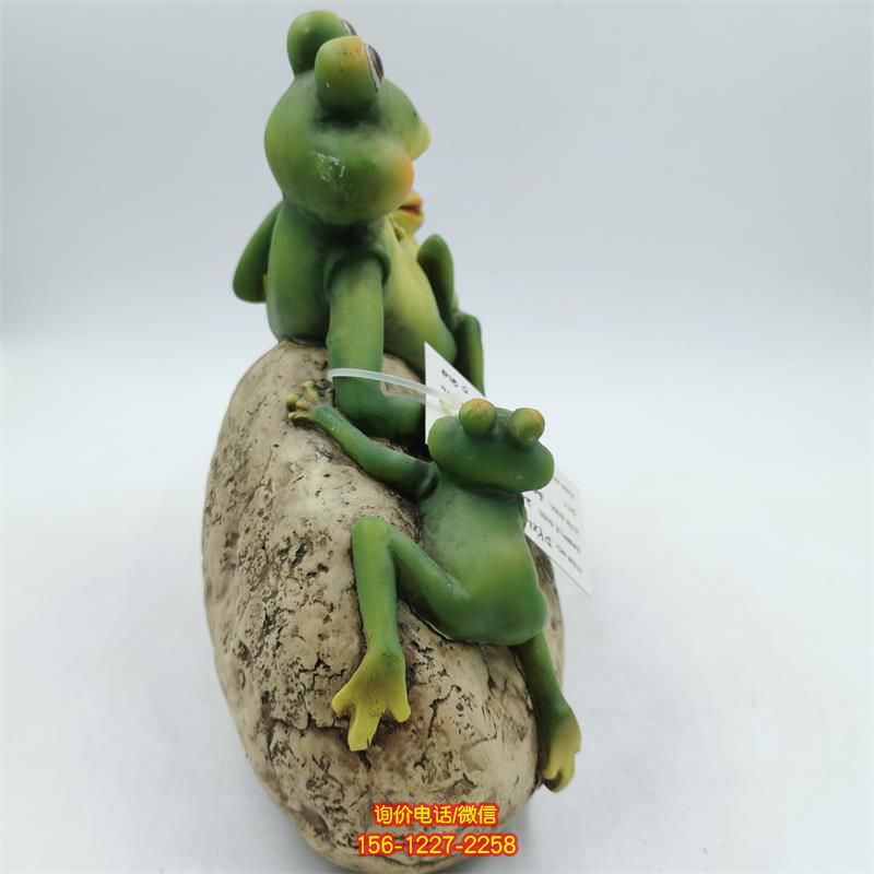 青蛙雕塑-花園兩只個性玻璃鋼青蛙雕塑 青蛙雕塑-花園兩只個性玻璃鋼青蛙雕塑