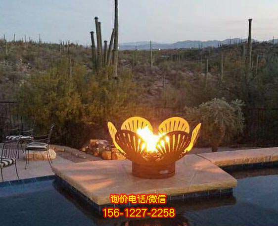 花朵雕塑-廣場景區不銹鋼發光花朵雕塑 花朵雕塑-廣場景區不銹鋼發光花朵雕塑