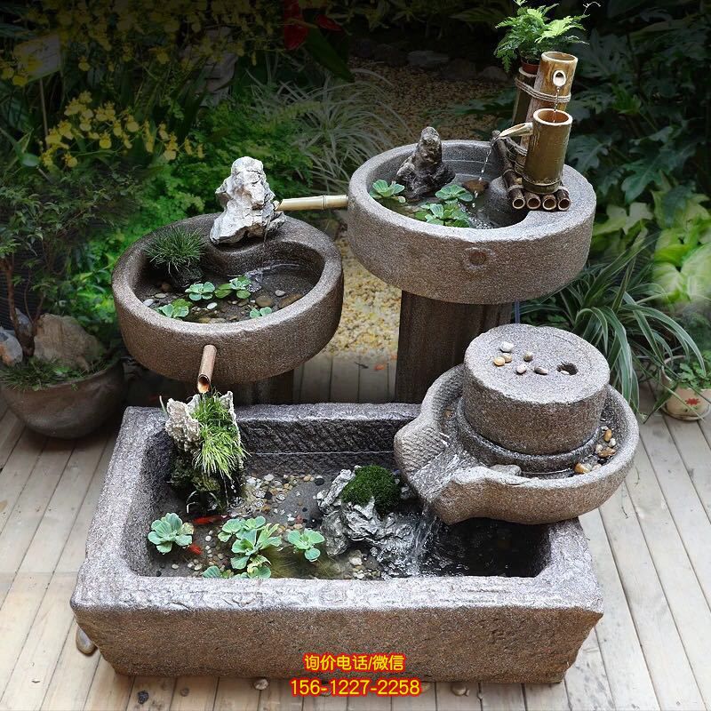 老舊石槽魚缸石頭魚池水缸養(yǎng)魚花盆戶外庭院石磨青石流水景觀 老舊石槽魚缸石頭魚池水缸養(yǎng)魚花盆戶外庭院石磨青石流水景觀