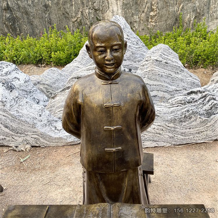 古代讀書人物雕塑07 古代讀書人物雕塑07