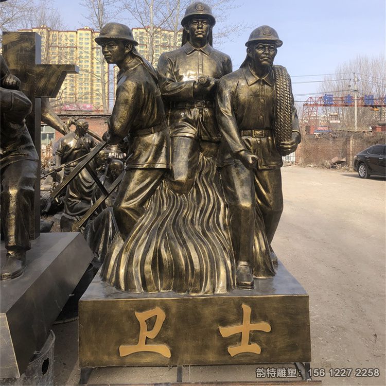 消防員雕塑66 消防員雕塑66