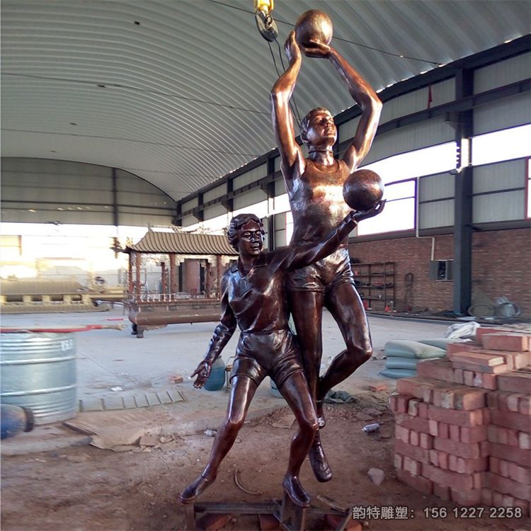 打籃球雕塑01 打籃球雕塑01