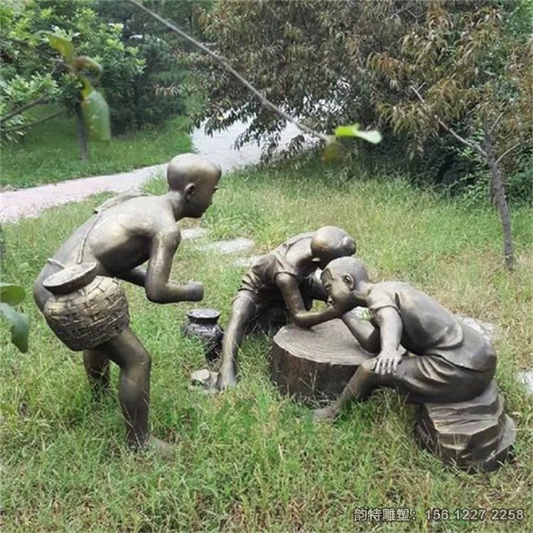 掰手腕雕塑06 掰手腕雕塑06