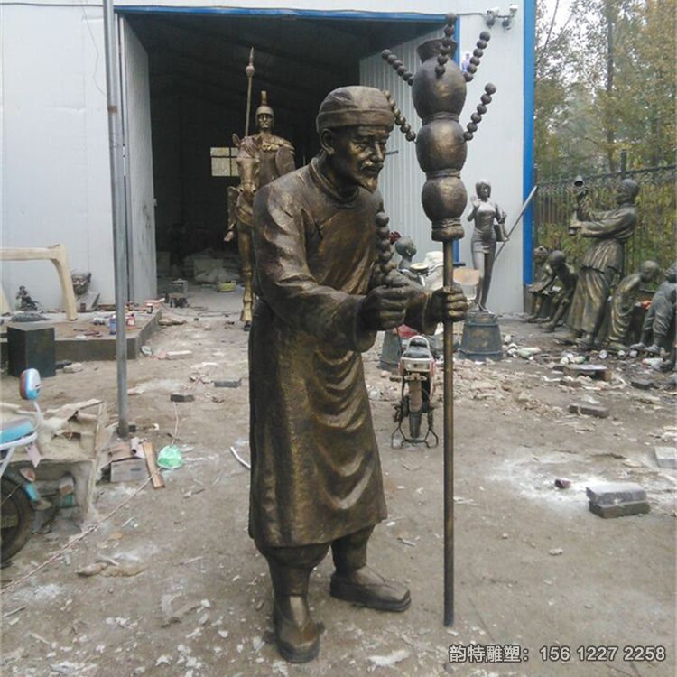 賣糖葫蘆雕塑04 賣糖葫蘆雕塑04