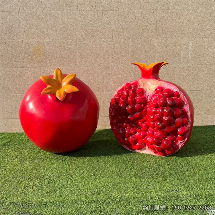 石榴雕塑107 石榴雕塑107