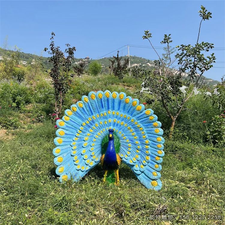 孔雀雕塑29 孔雀雕塑29