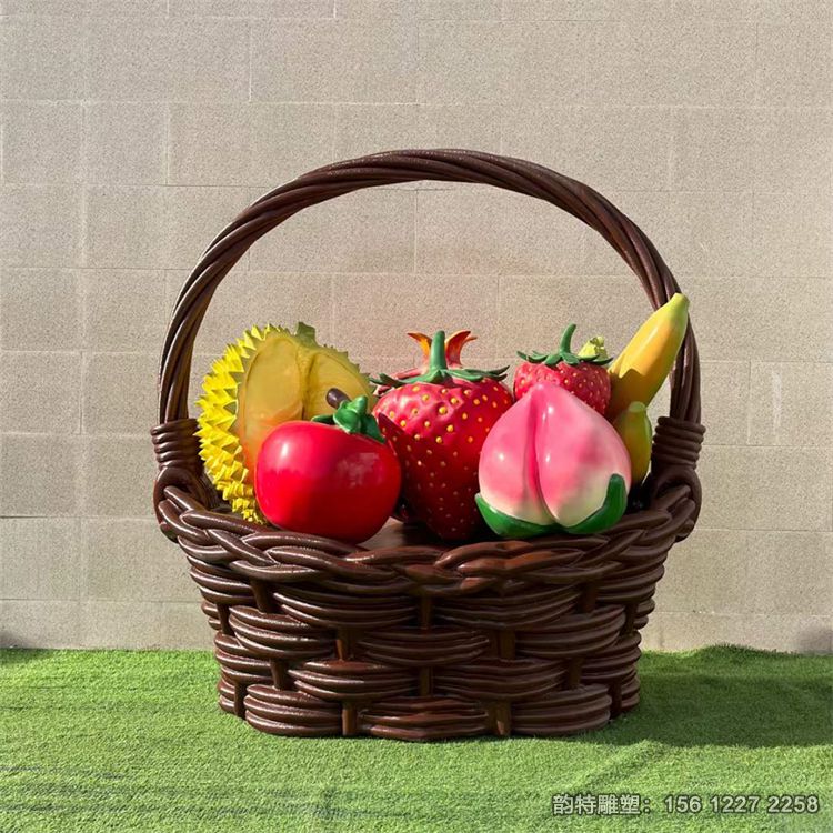 水果籃雕塑50 水果籃雕塑50