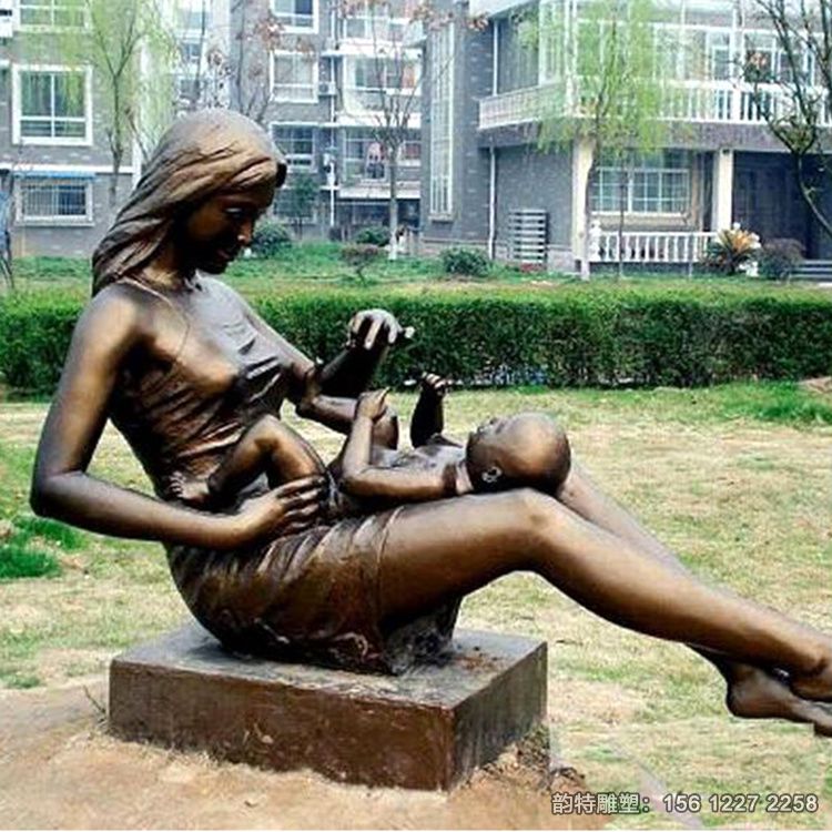 母子情雕塑11 母子情雕塑11